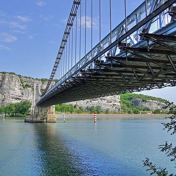 pont du robinet sur le rhone de donzere