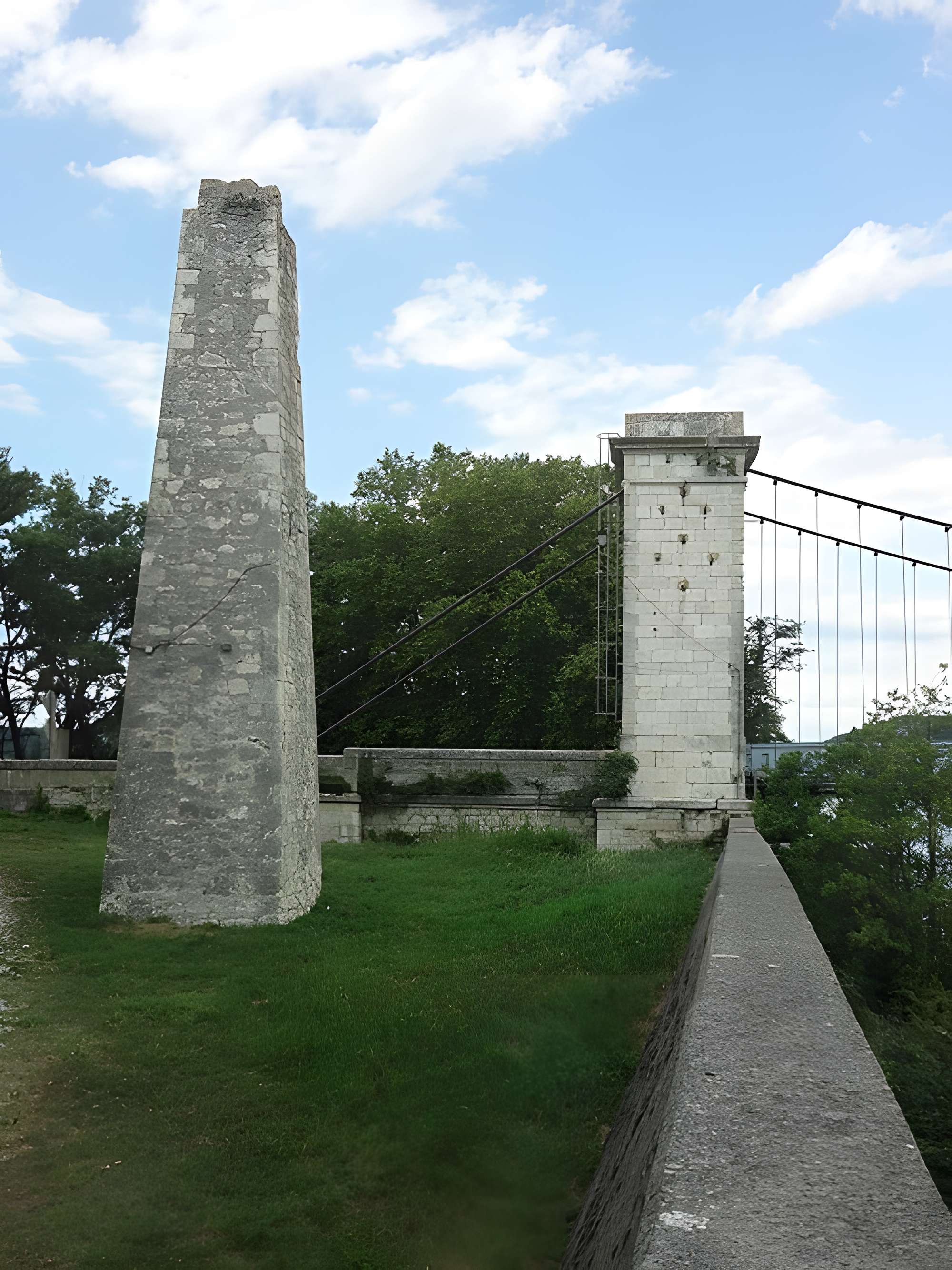 Pont du Robinet sur le Rhône de Donzère