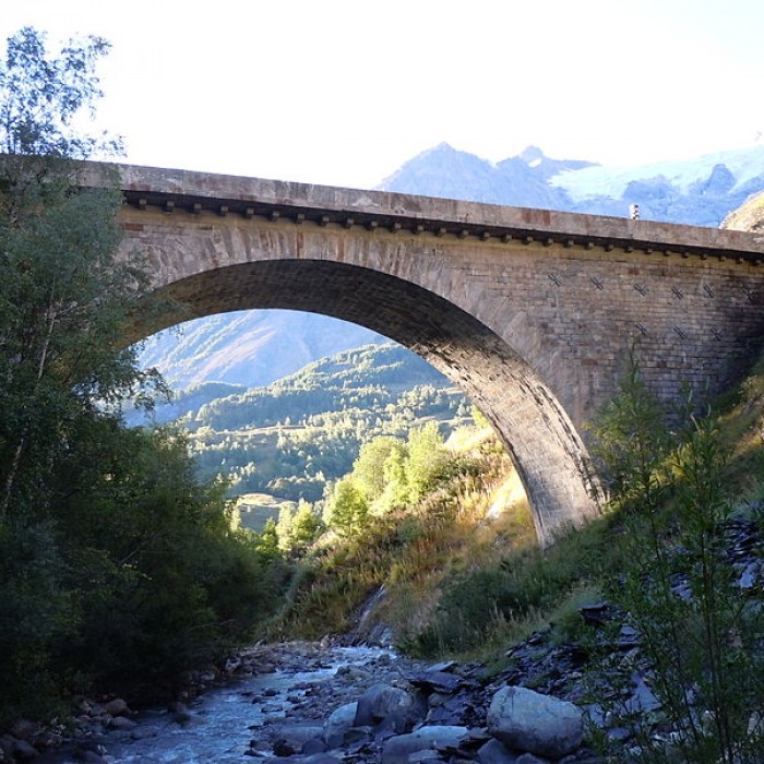 Photo de Pont sur le Maurian de La Grave