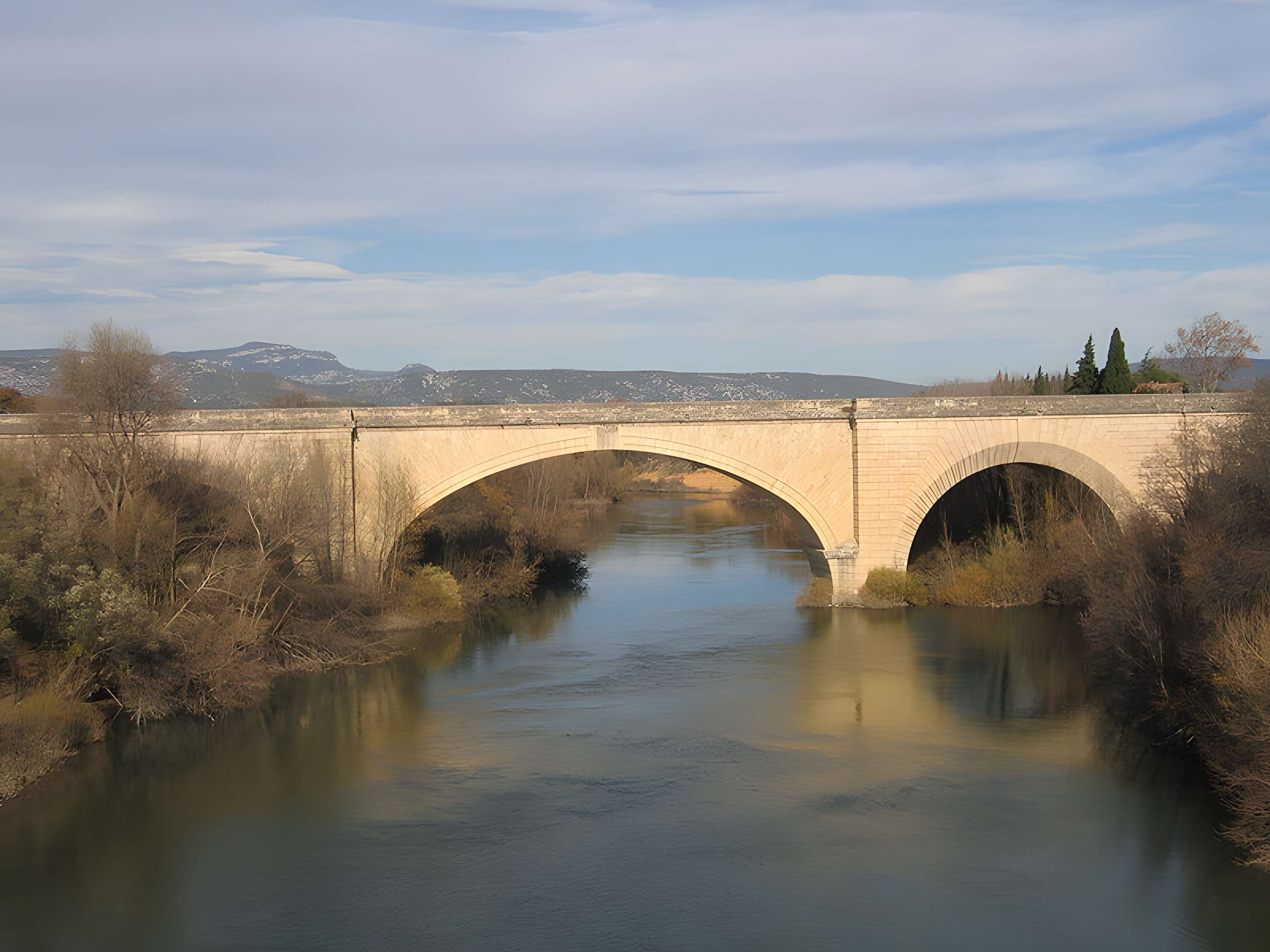 Pont sur l'Hérault de Gignac