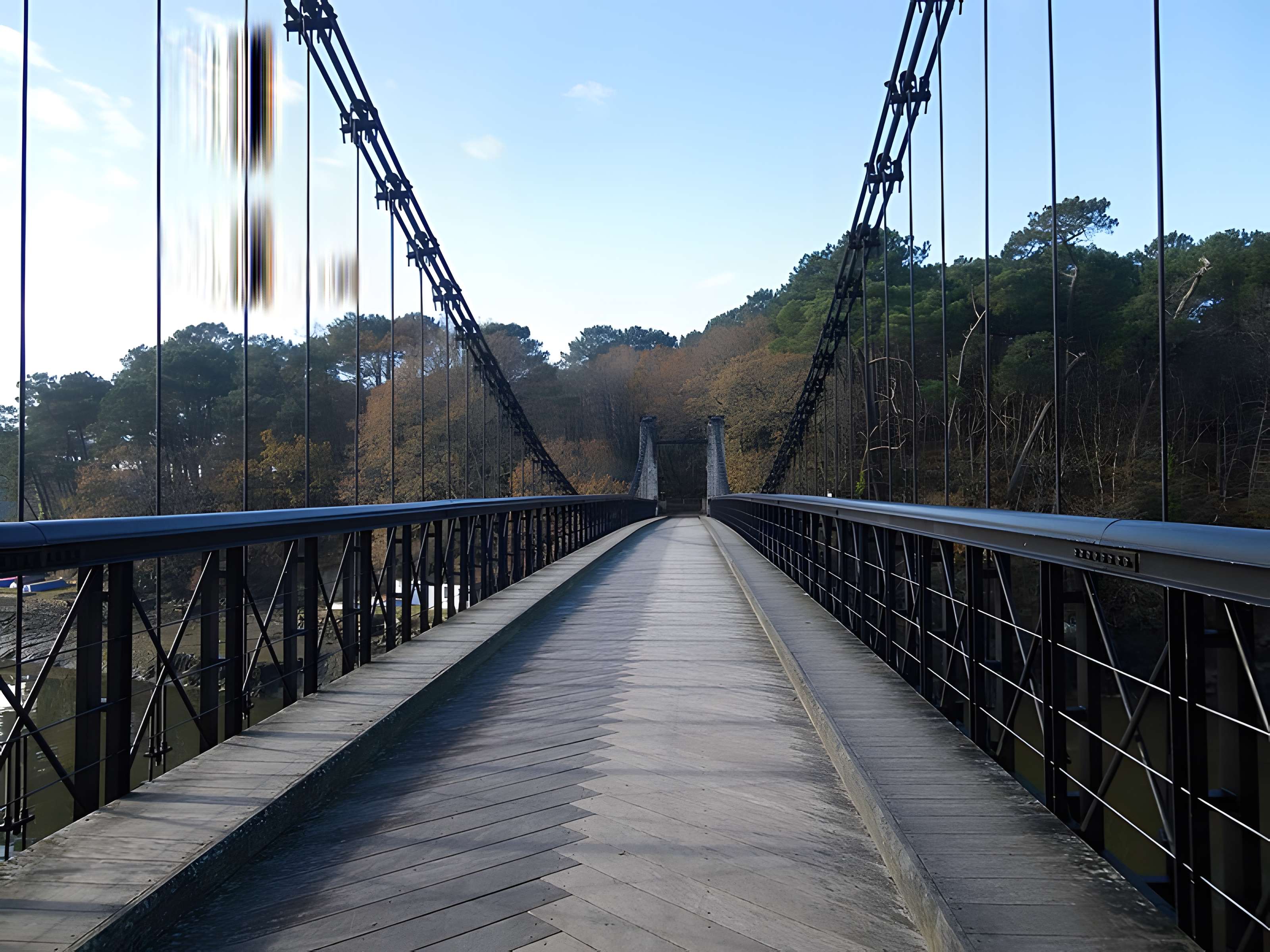 Le vieux pont suspendu