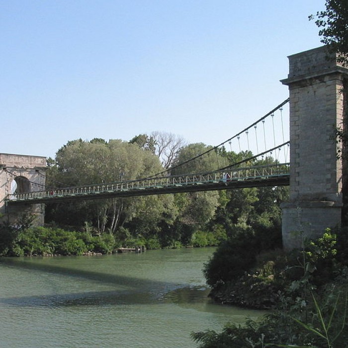 Photo de Pont suspendu de Fourques