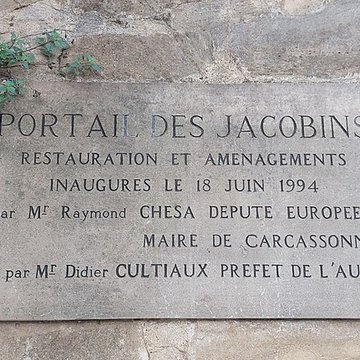 Portail des Jacobins de Carcassonne
