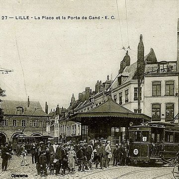 Porte de Gand et ensemble des fortifications