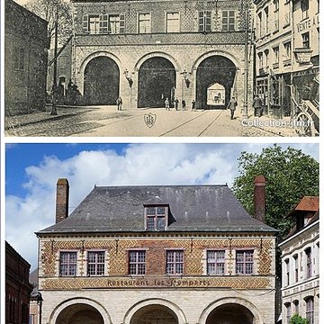 Porte de Gand et ensemble des fortifications