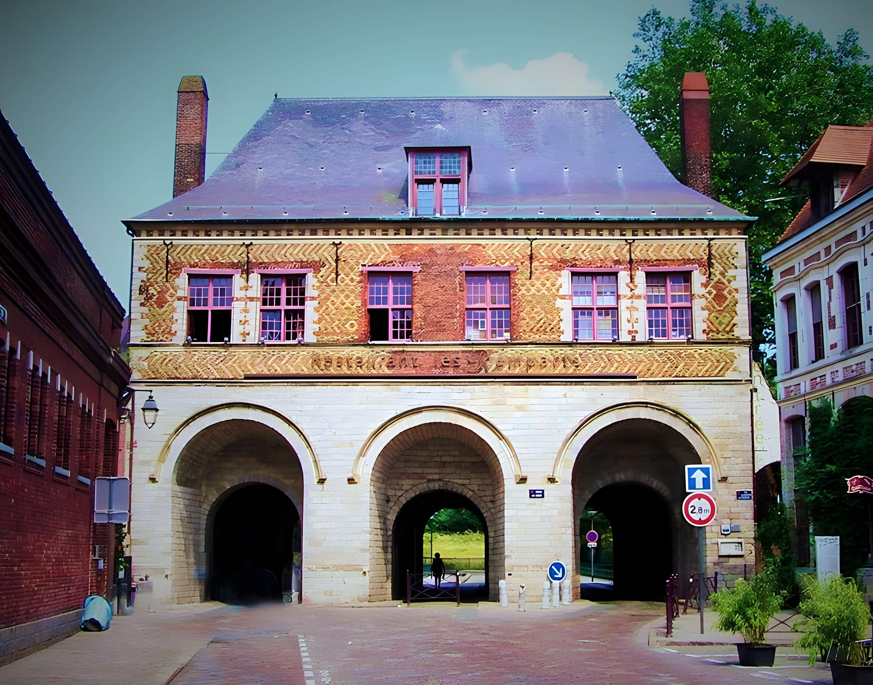 Porte de Gand et ensemble des fortifications