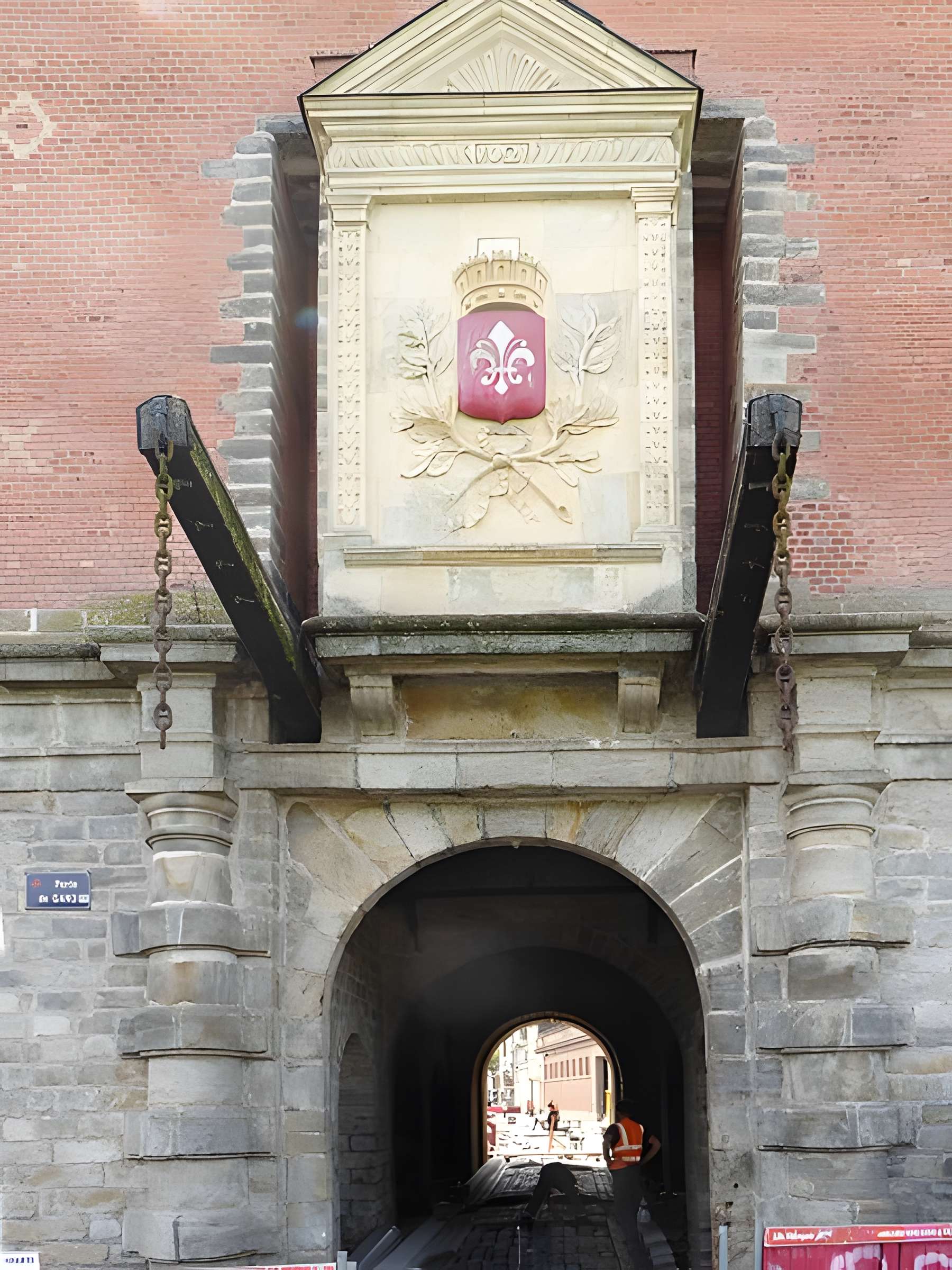 Porte de Gand et ensemble des fortifications