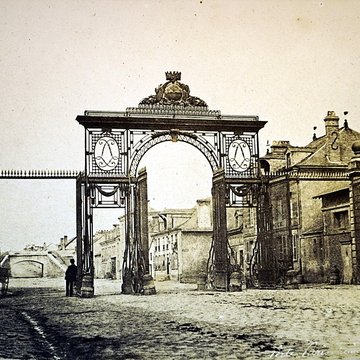 Porte de Paris à Reims