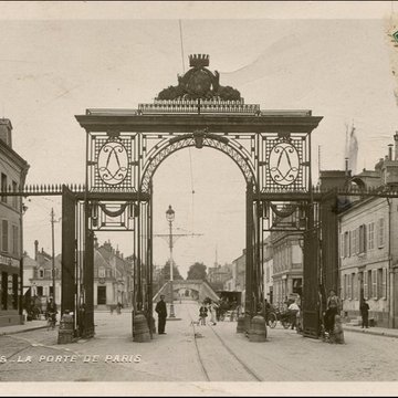 Porte de Paris à Reims