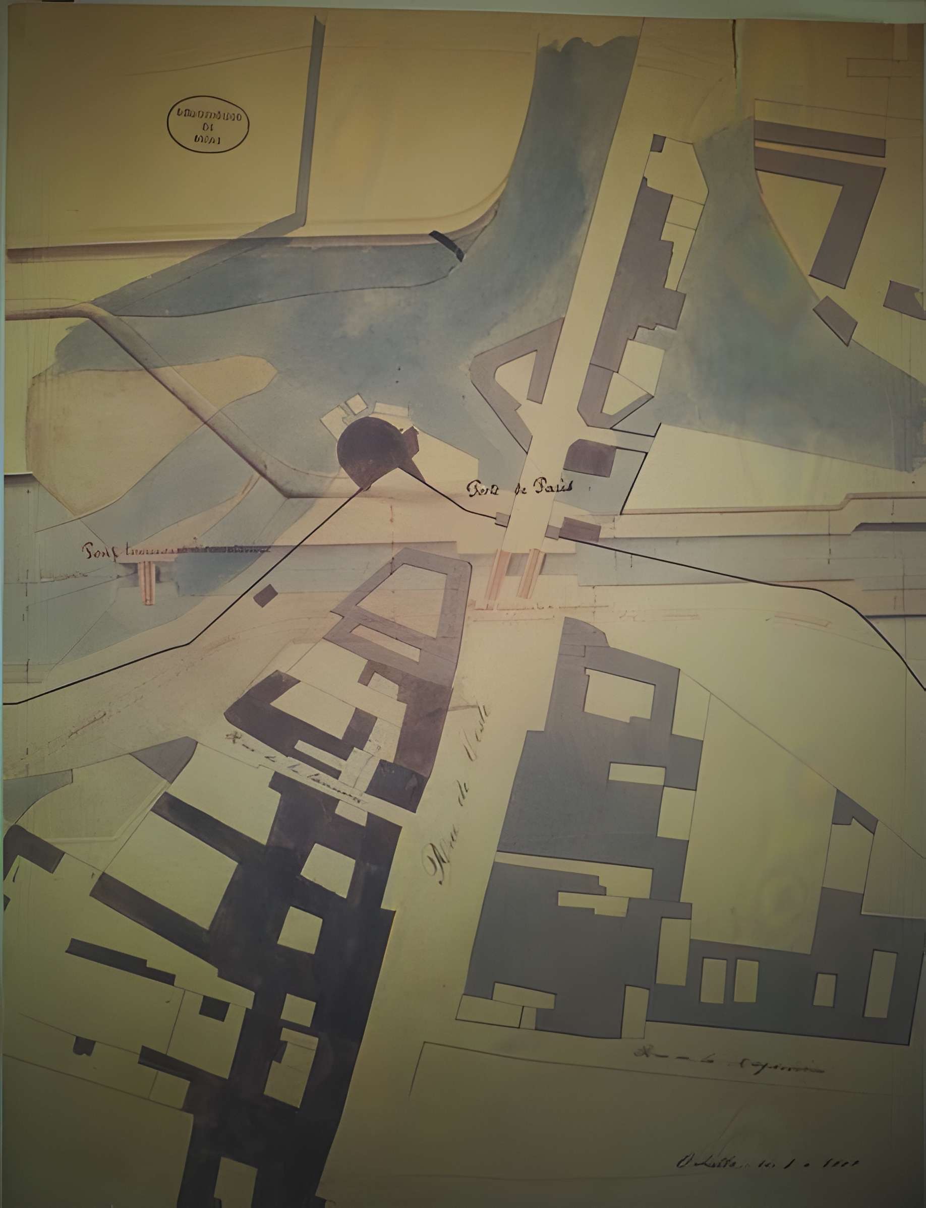 Porte de Paris à Reims