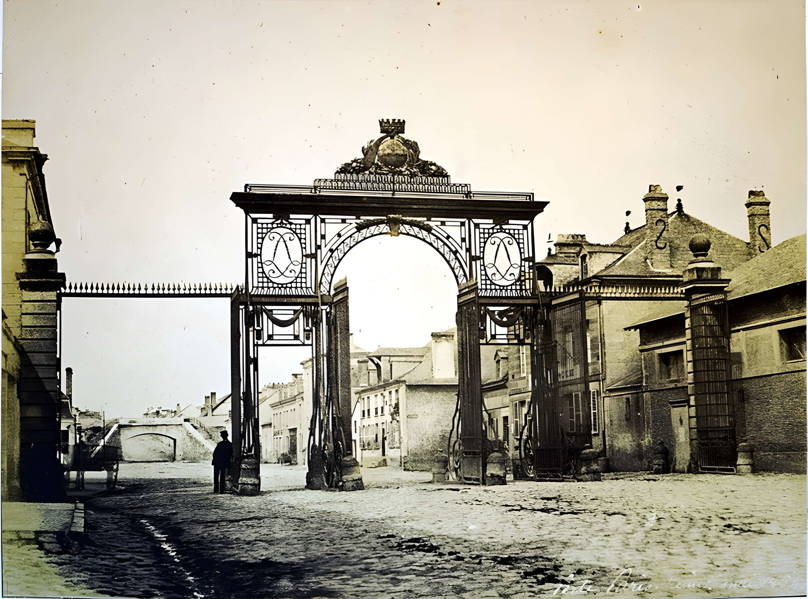 Porte de Paris à Reims