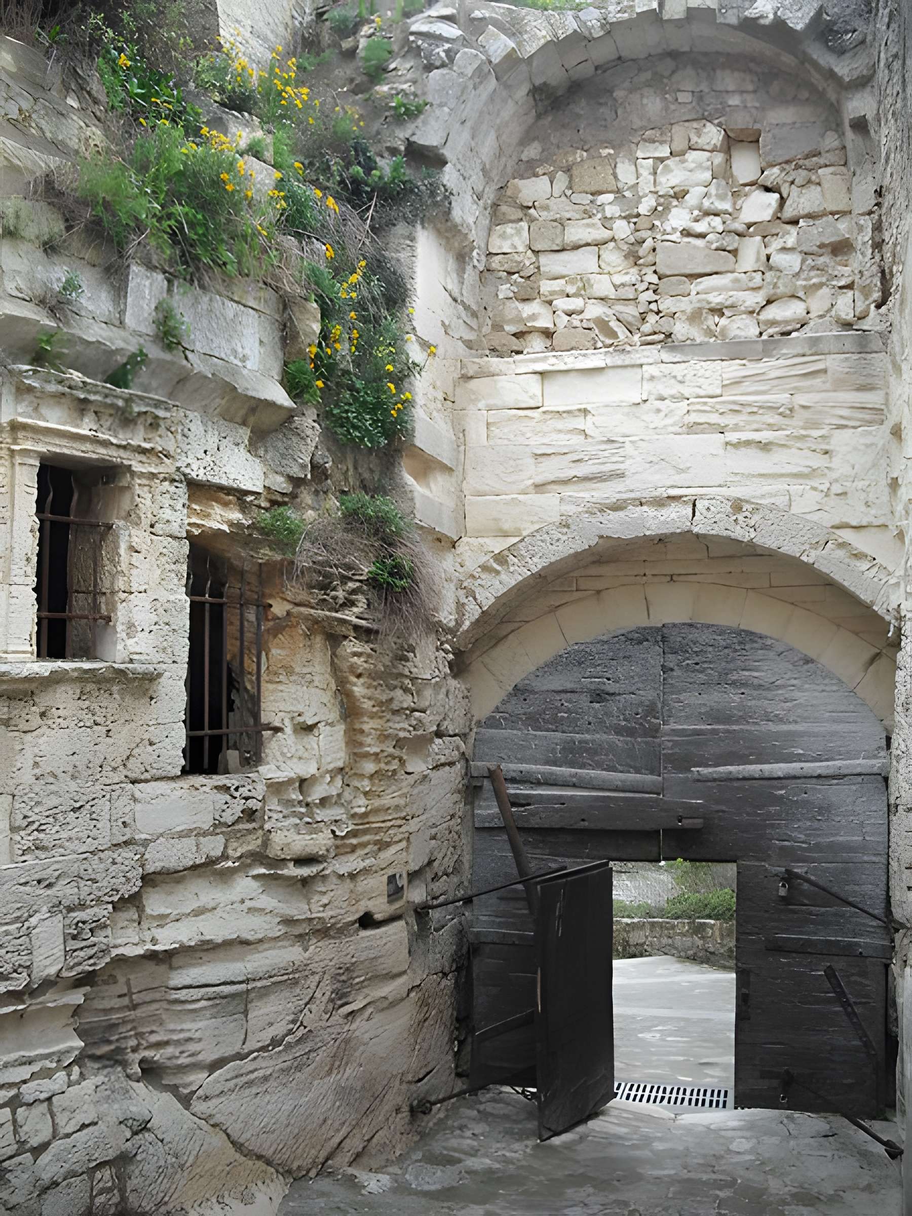 Porte d'Eyguières des Baux-de-Provence