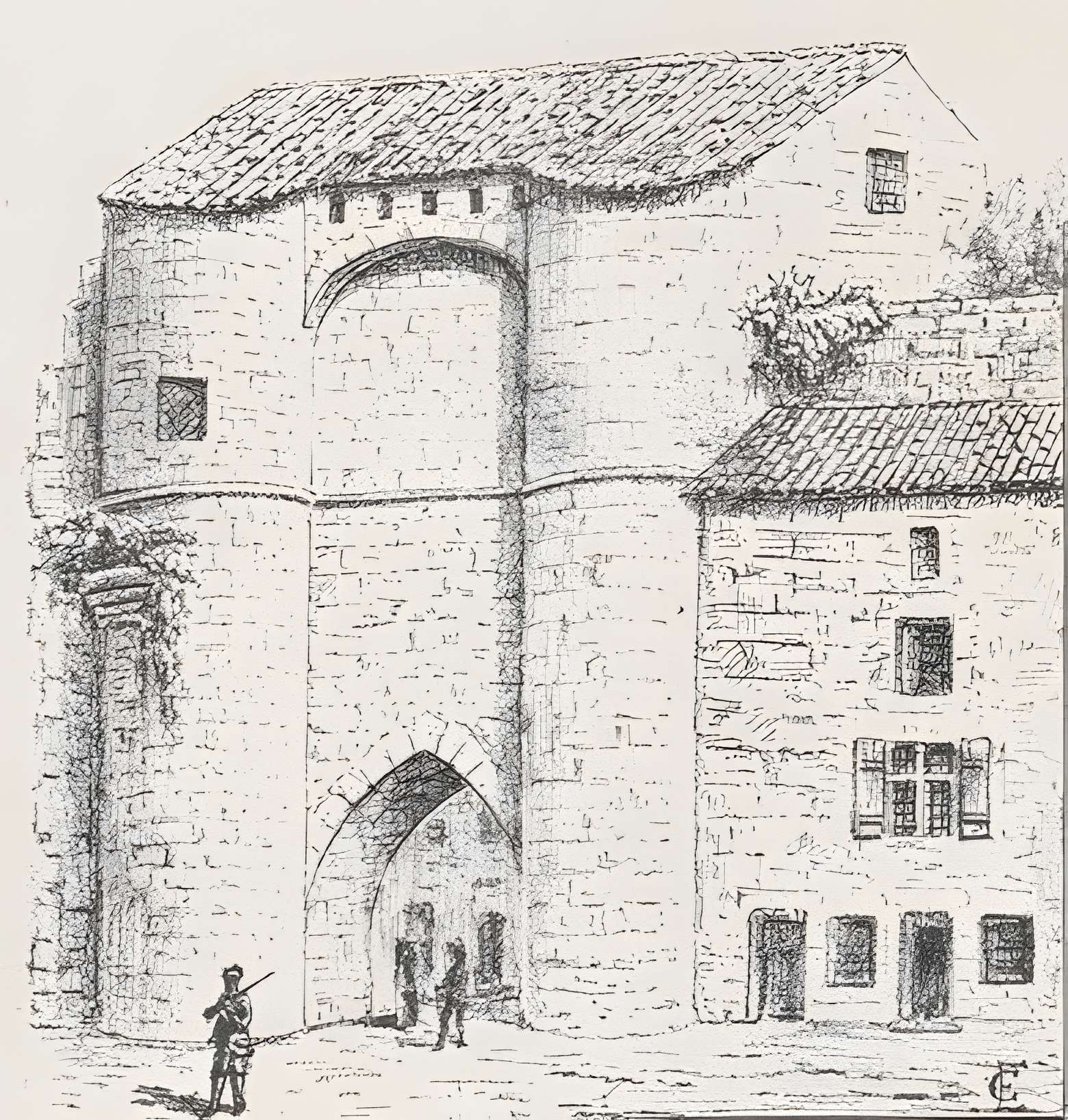 Porte Maubec de La Rochelle