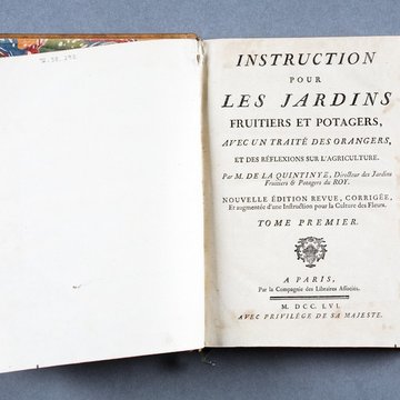 Potager du roi à Versailles