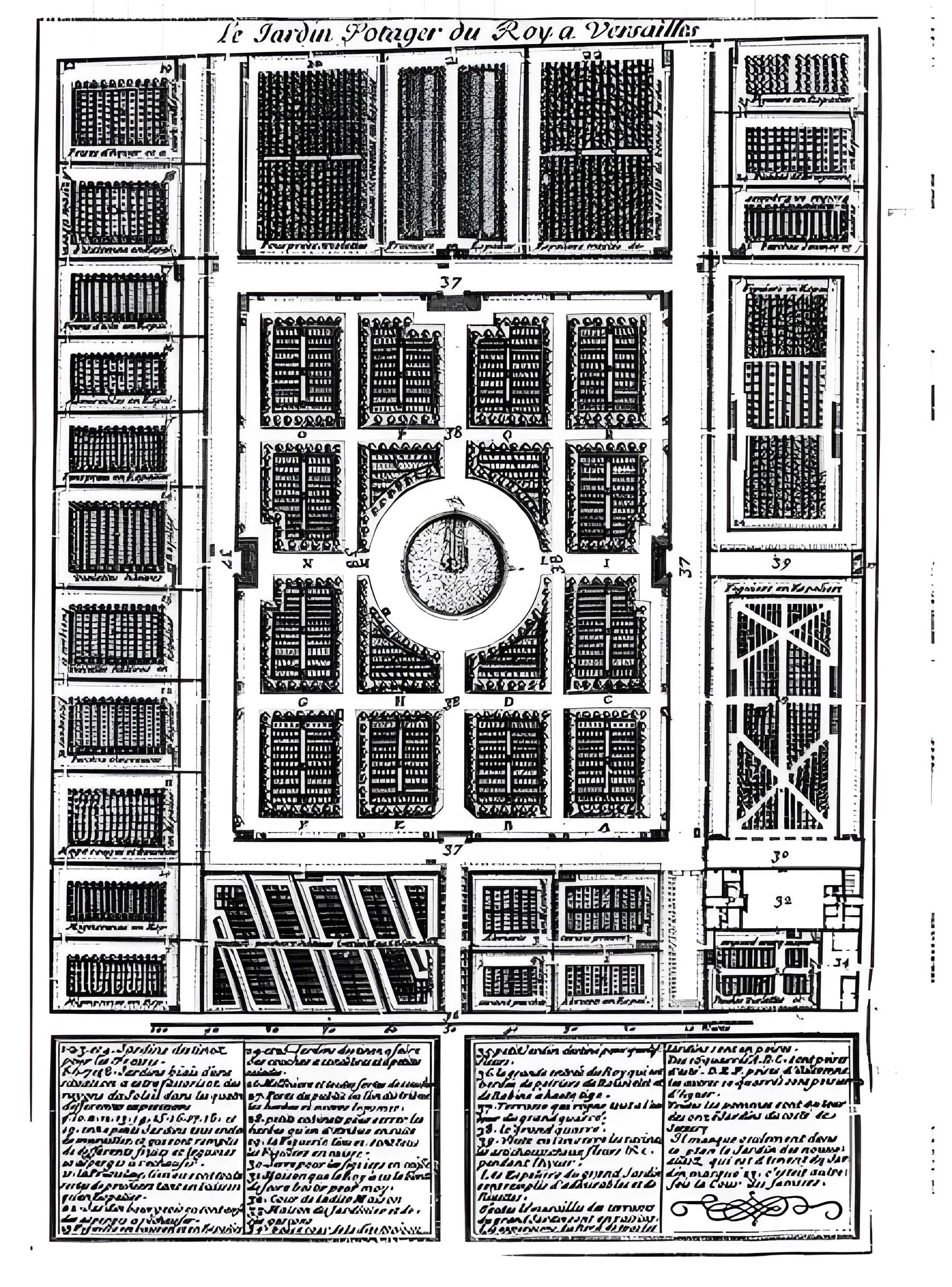 Potager du roi à Versailles