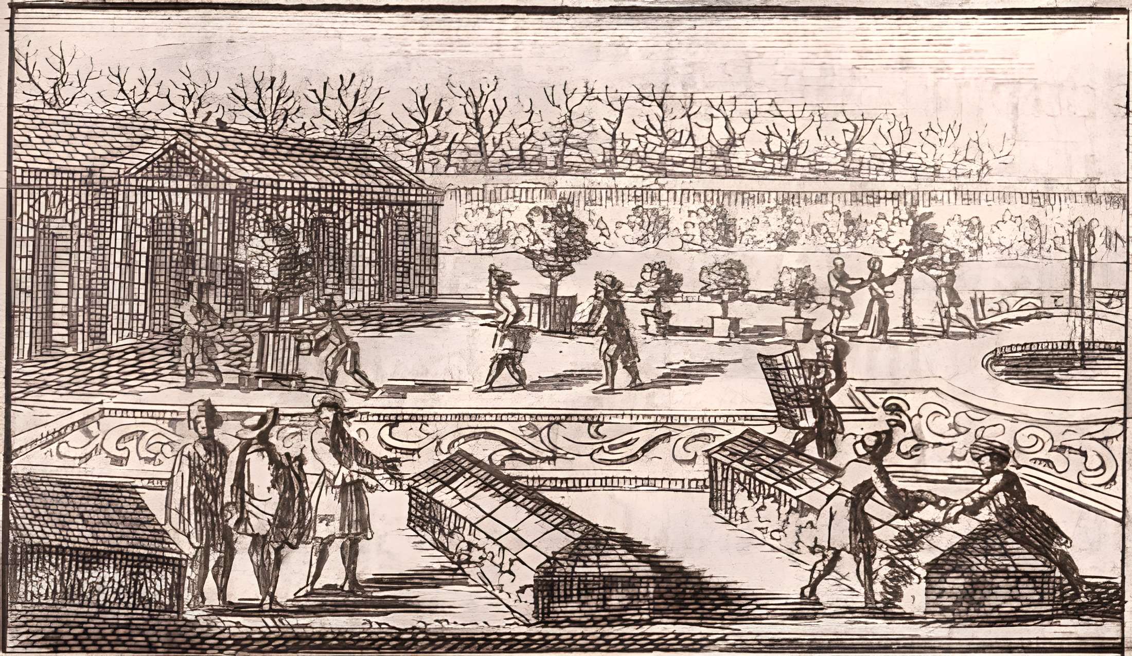 Potager du roi à Versailles