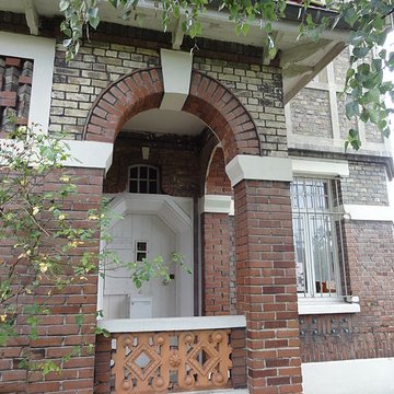 Presbytères français et polonais de léglise Notre-Dame-des-Mineurs de Waziers