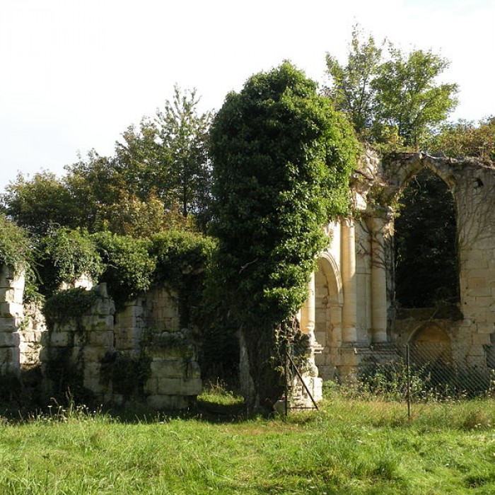 Photo de Ruines du prieuré de Saint-Pierre-en-Chastres dans la forêt de Compiègne