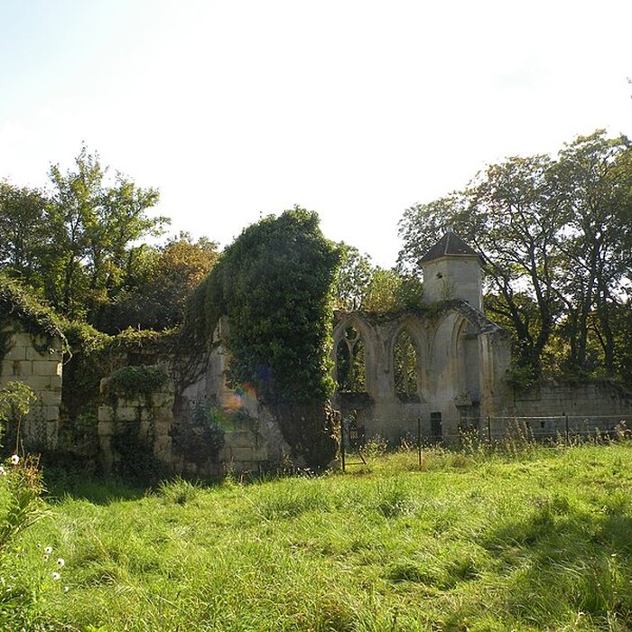 Photo de Ruines du prieuré de Saint-Pierre-en-Chastres dans la forêt de Compiègne