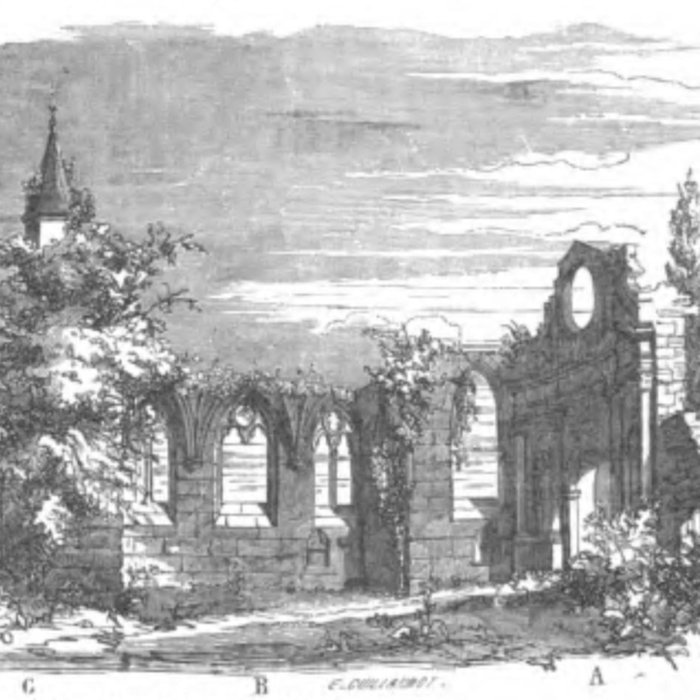 Photo de Ruines du prieuré de Saint-Pierre-en-Chastres dans la forêt de Compiègne