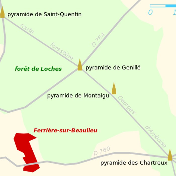 Photo de Pyramide de Saint-Quentin à Ferrière-sur-Beaulieu