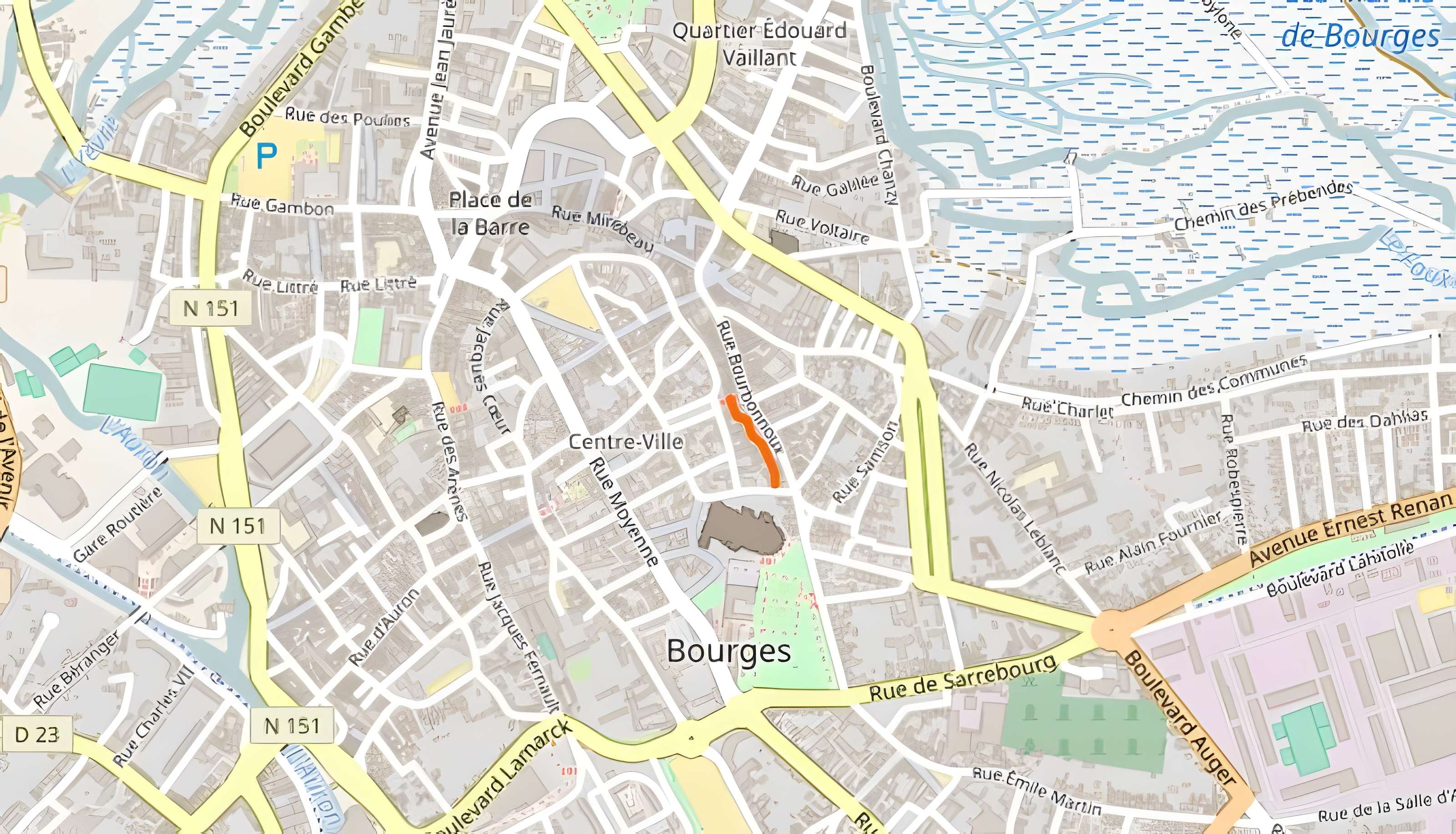 Rempart gallo-romain de Bourges