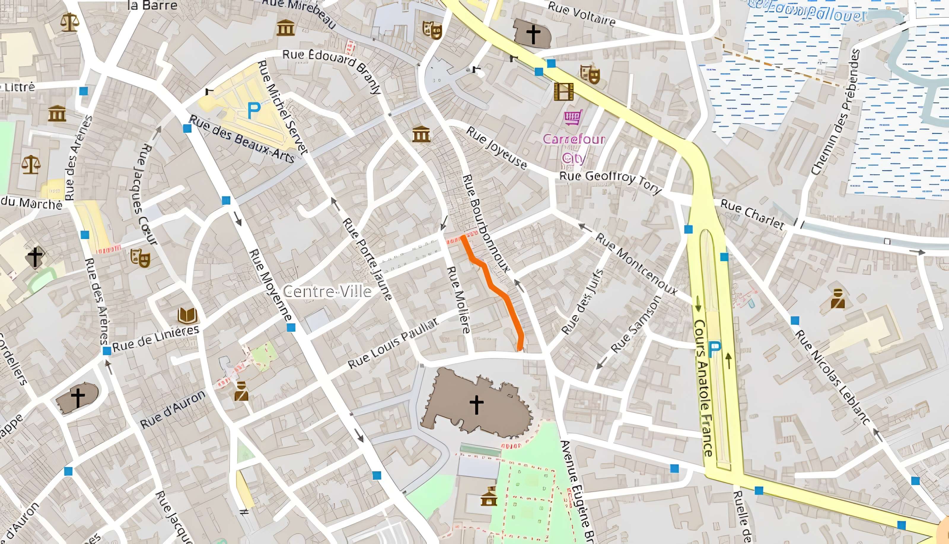 Rempart gallo-romain de Bourges