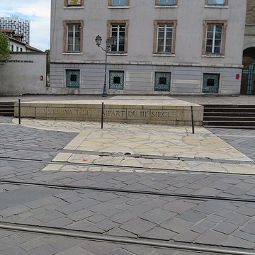 Remparts romains de Grenoble 