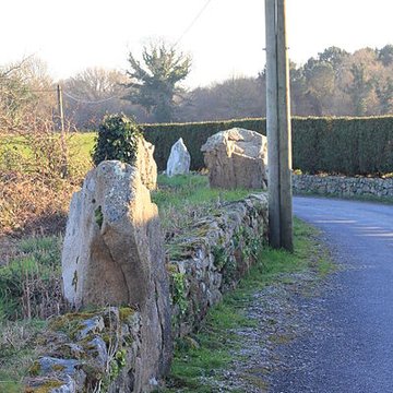 Restes de cromlech de Carnac