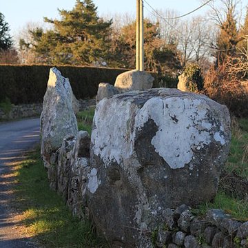 Restes de cromlech de Carnac