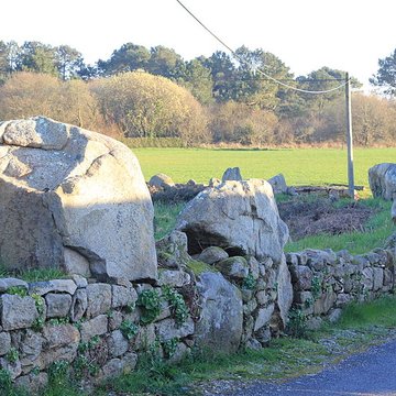 Restes de cromlech de Carnac