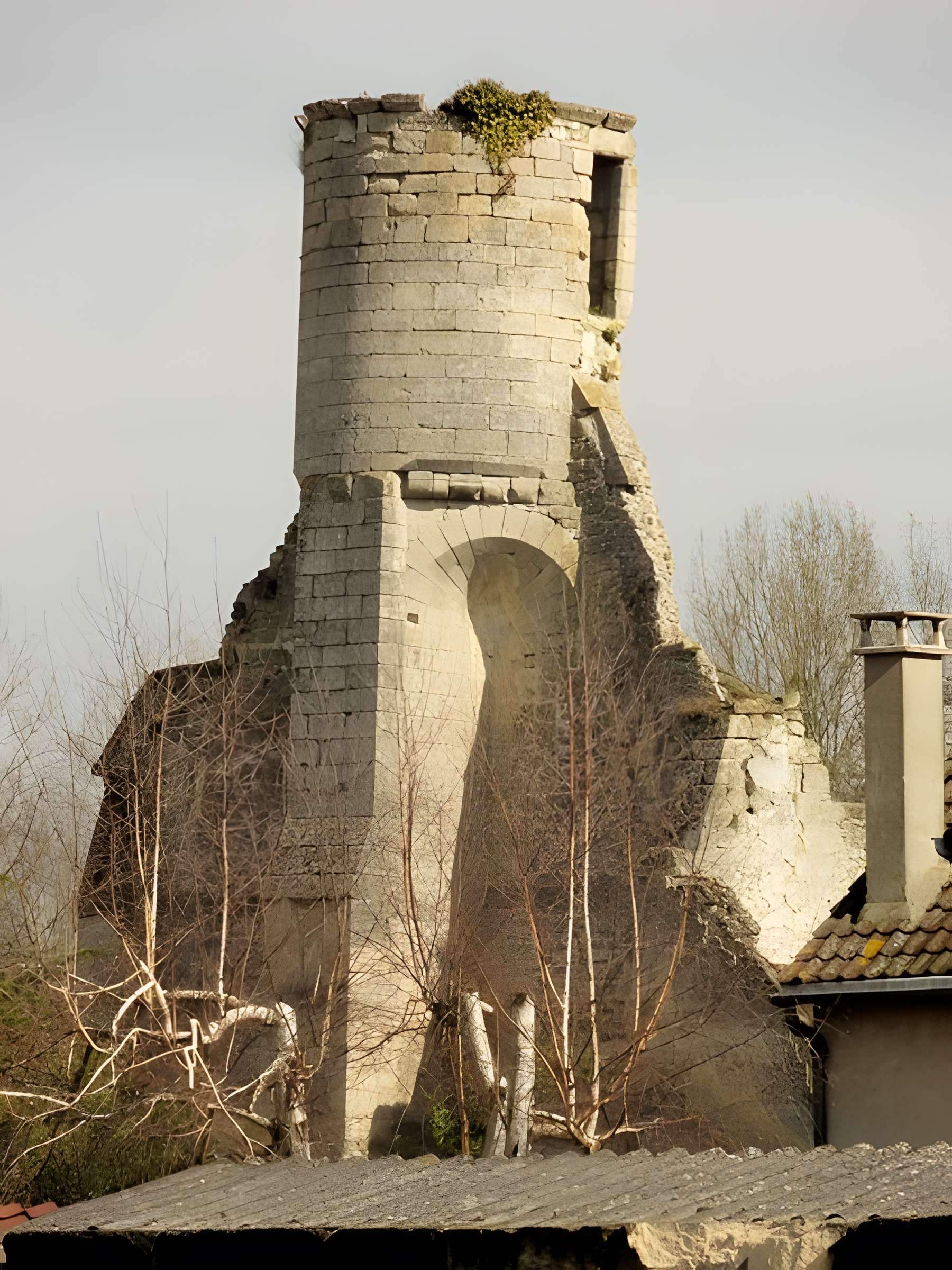 Ruines de la grange aux dîmes de Cires-lès-Mello