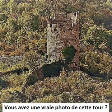 ruines de la tour de teyssieu