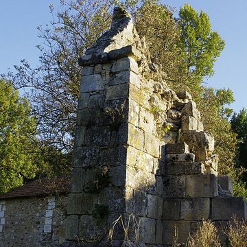 Ruines de lancienne Chapelle de Fontroubade à Lussas et Nontronneau