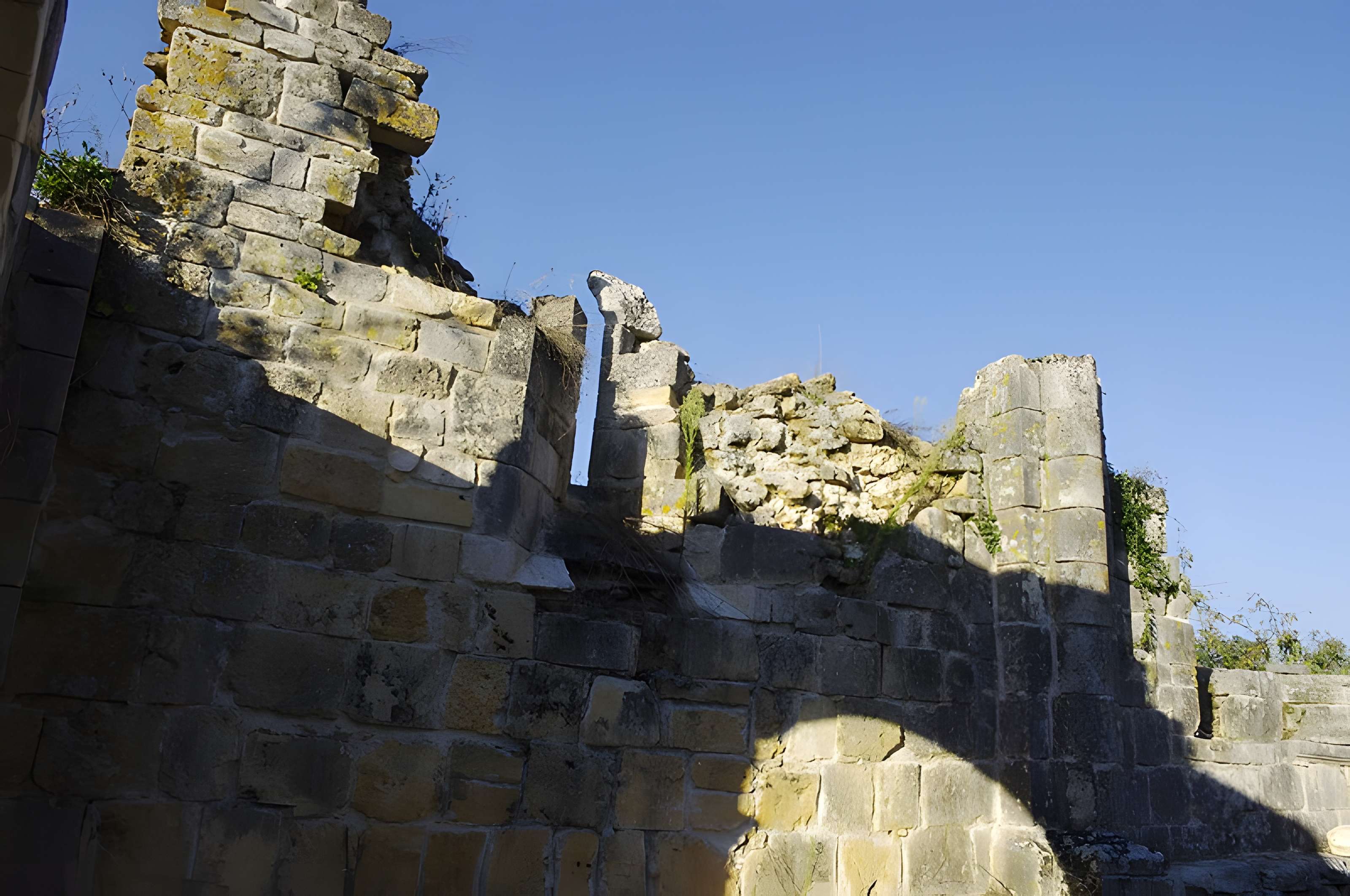 Ruines de l'ancienne Chapelle de Fontroubade à Lussas et Nontronneau