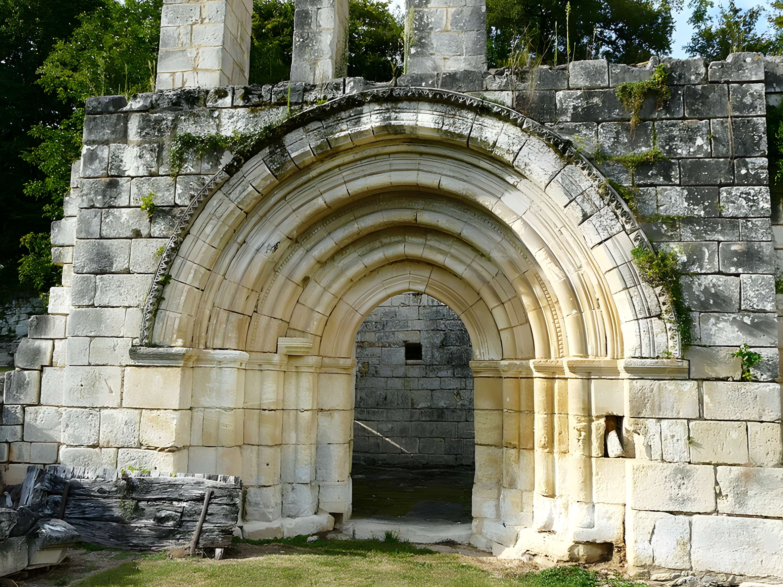 Ruines du prieuré rural de Belaygues