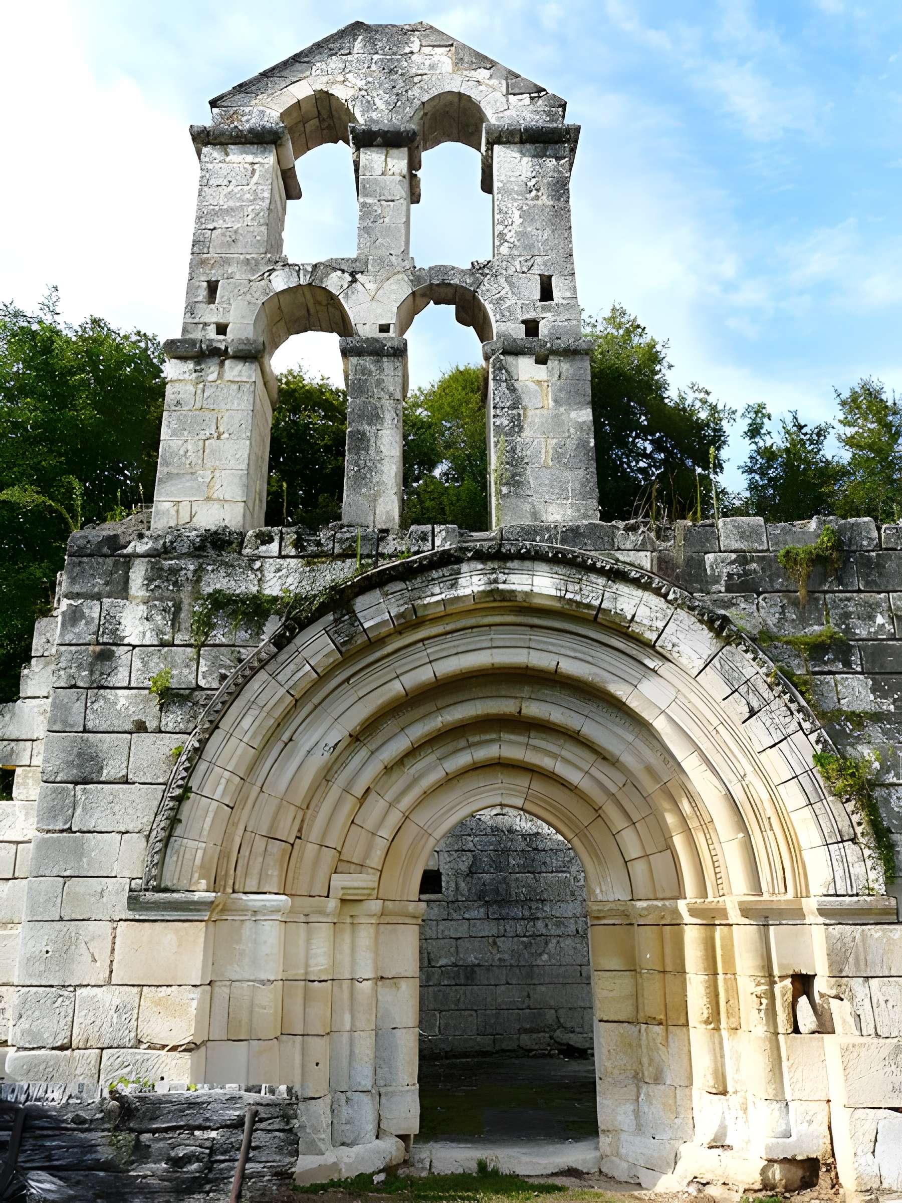 Ruines du prieuré rural de Belaygues