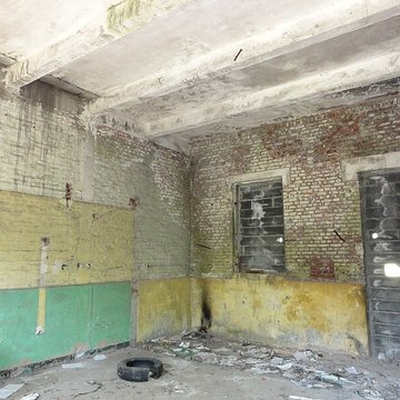 Salle des pendus de la fosse n 12 des mines de Lens à Loos-en-Gohelle