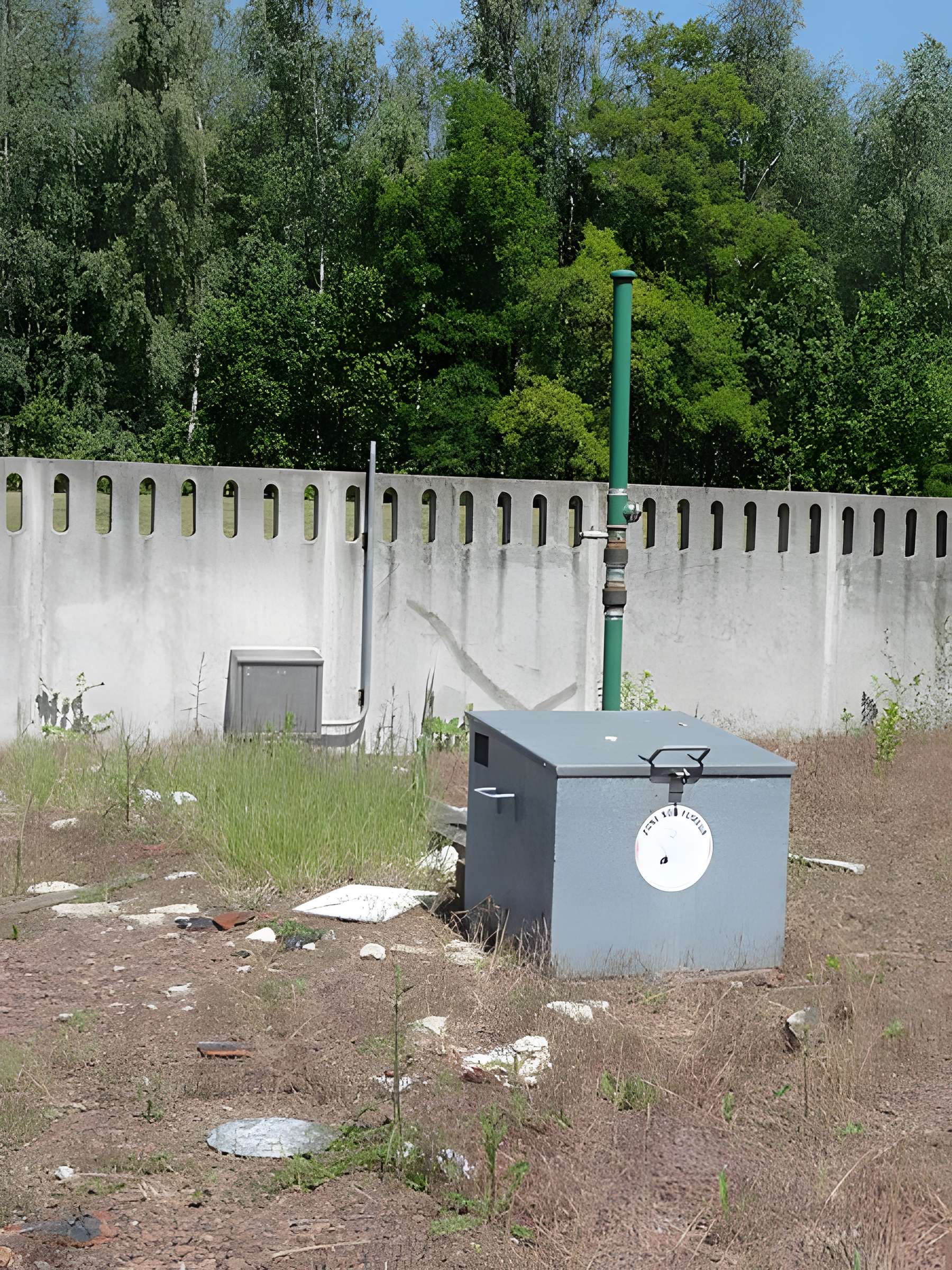 Salle des pendus de la fosse n° 12 des mines de Lens à Loos-en-Gohelle