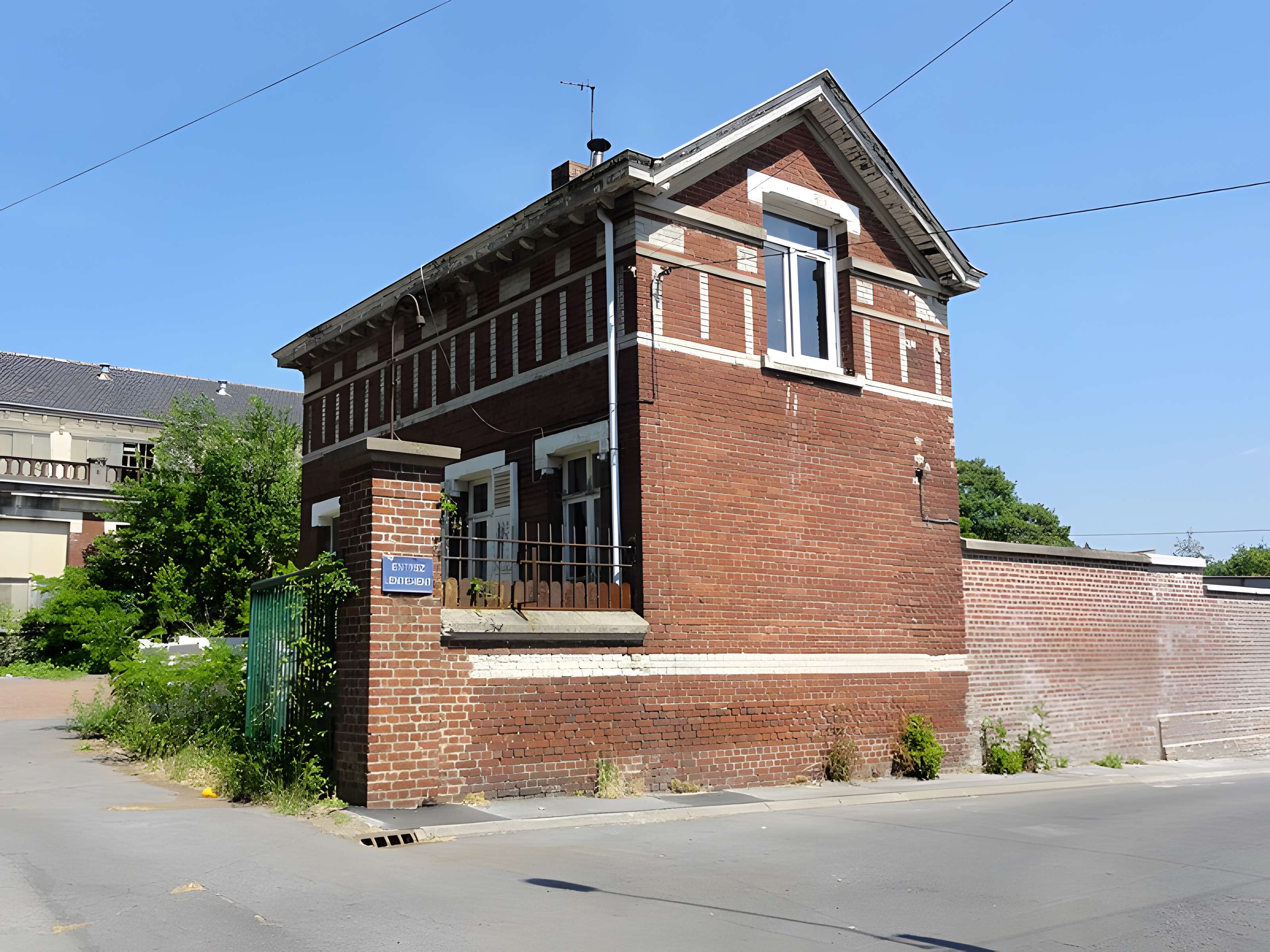 Salle des pendus de la fosse n° 12 des mines de Lens à Loos-en-Gohelle