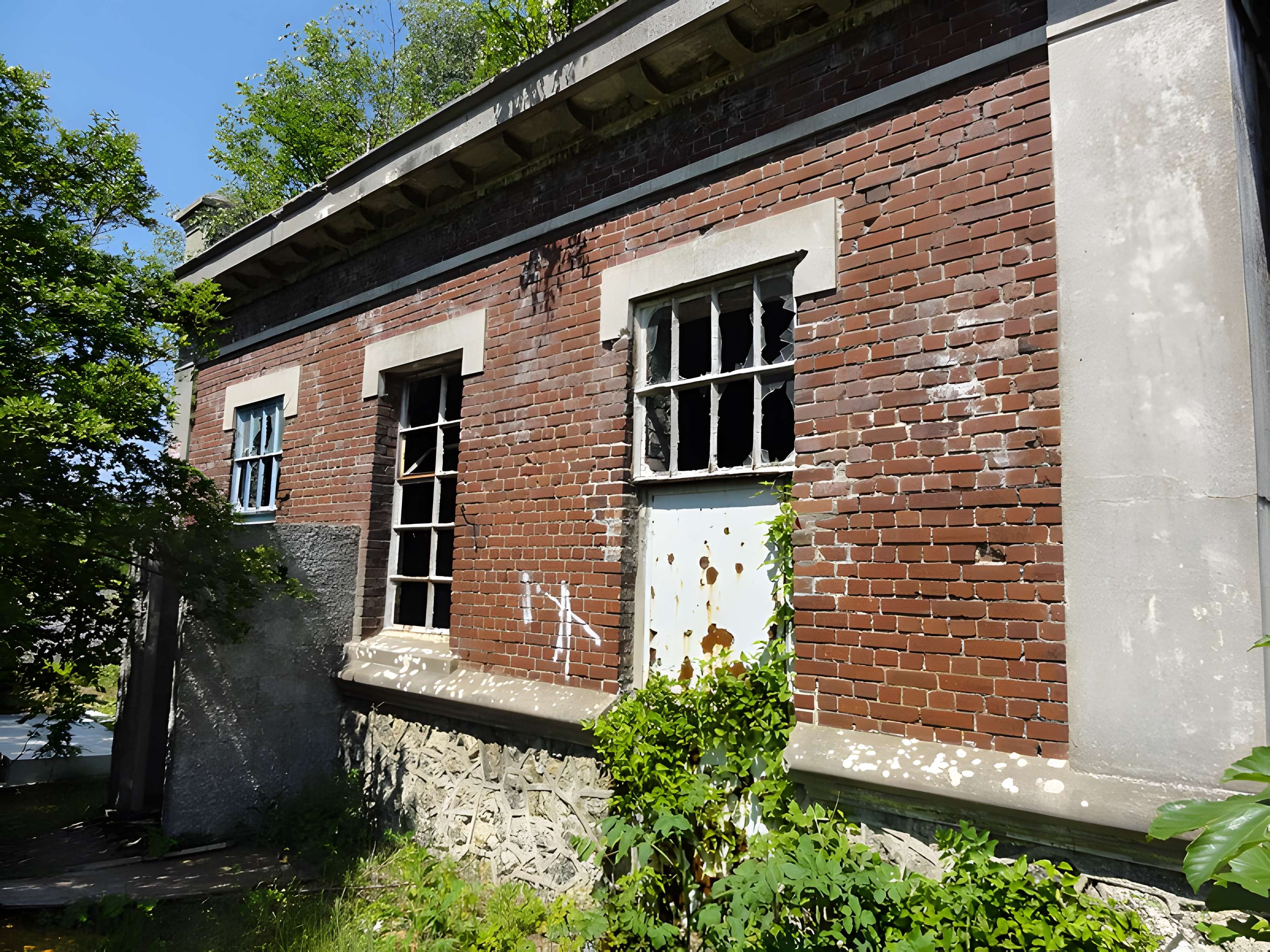 Salle des pendus de la fosse n° 12 des mines de Lens à Loos-en-Gohelle