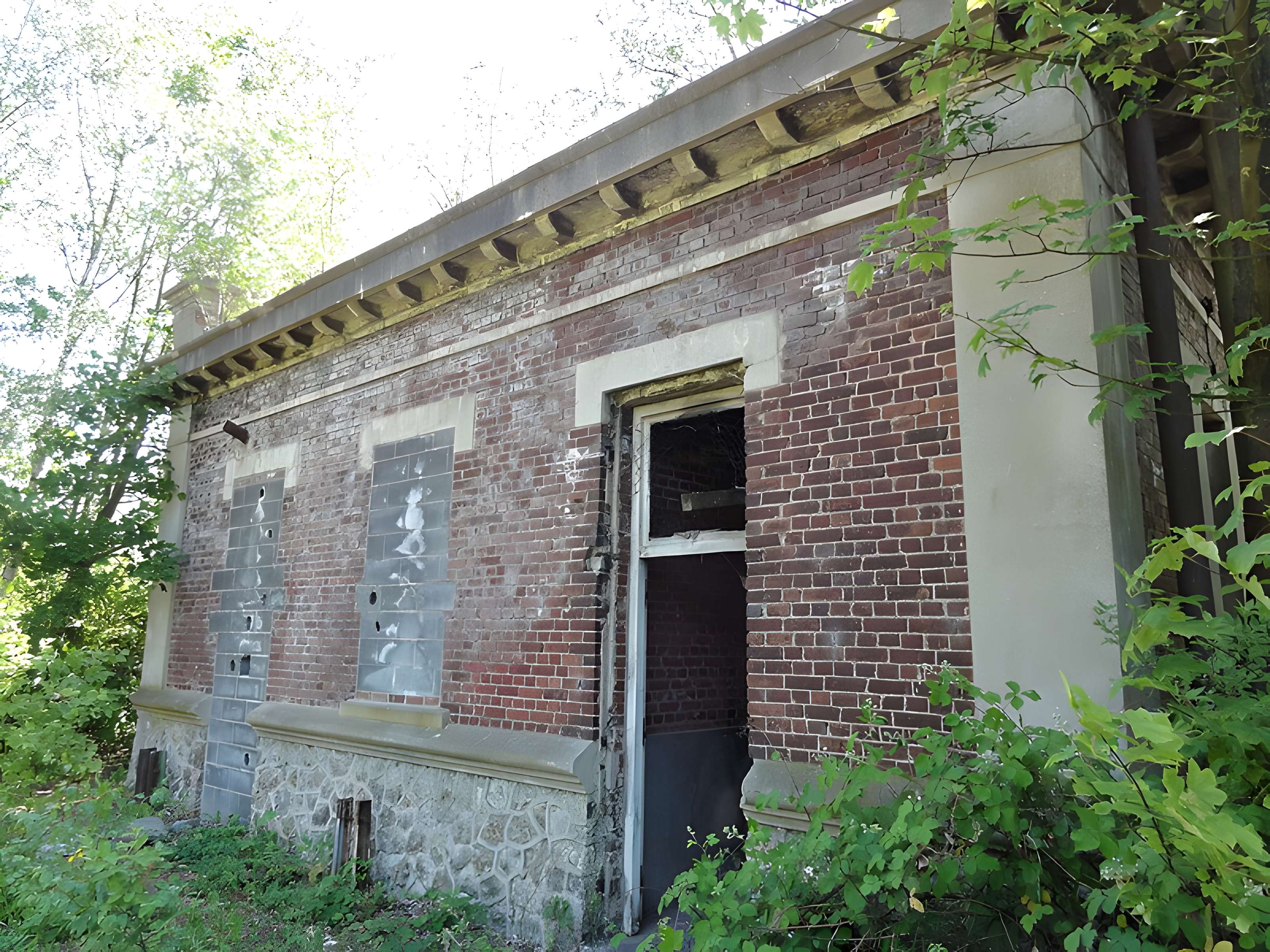 Salle des pendus de la fosse n° 12 des mines de Lens à Loos-en-Gohelle