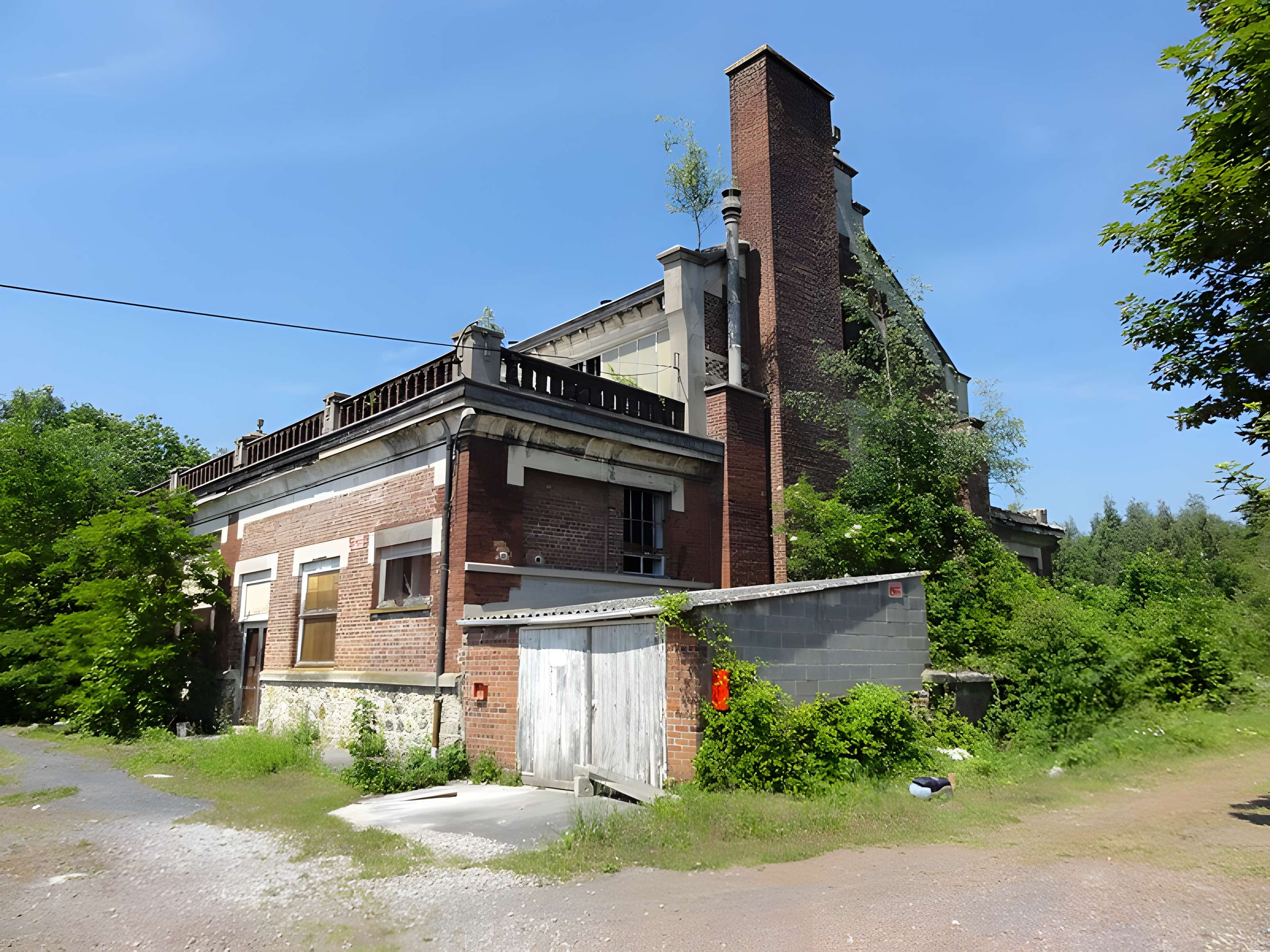 Salle des pendus de la fosse n° 12 des mines de Lens à Loos-en-Gohelle