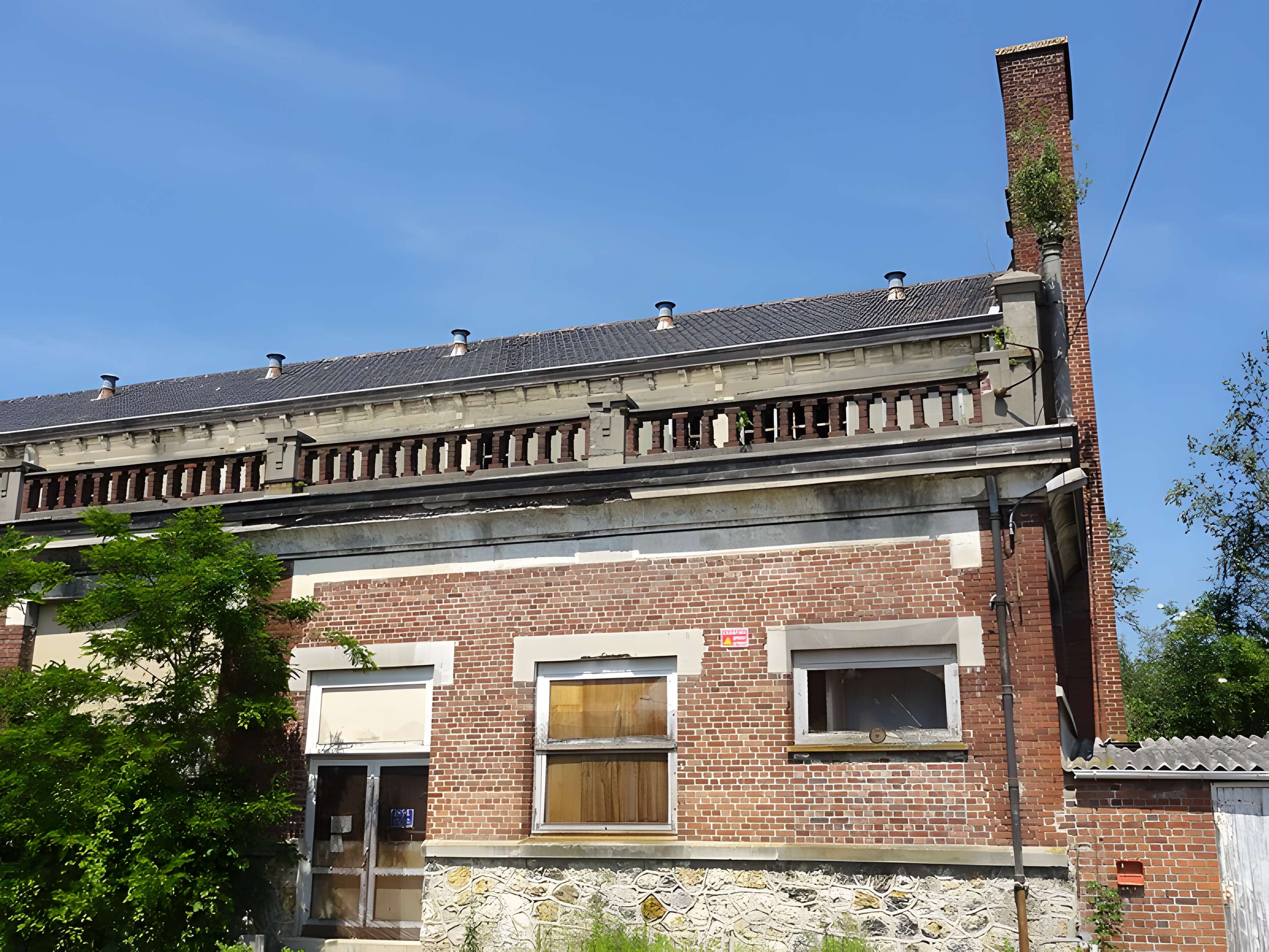 Salle des pendus de la fosse n° 12 des mines de Lens à Loos-en-Gohelle