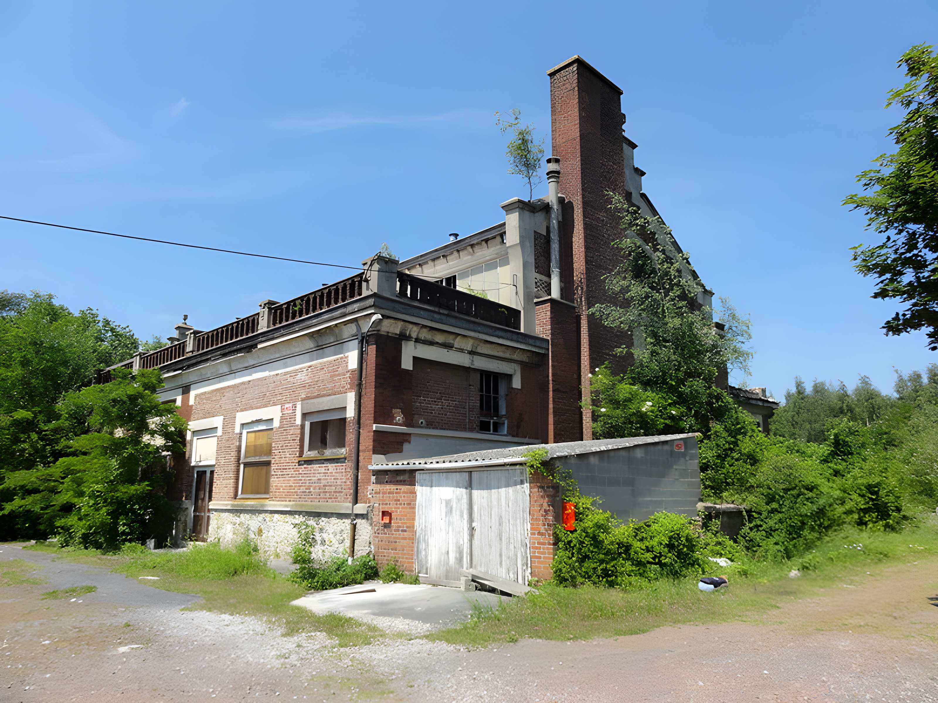 Salle des pendus de la fosse n° 12 des mines de Lens à Loos-en-Gohelle
