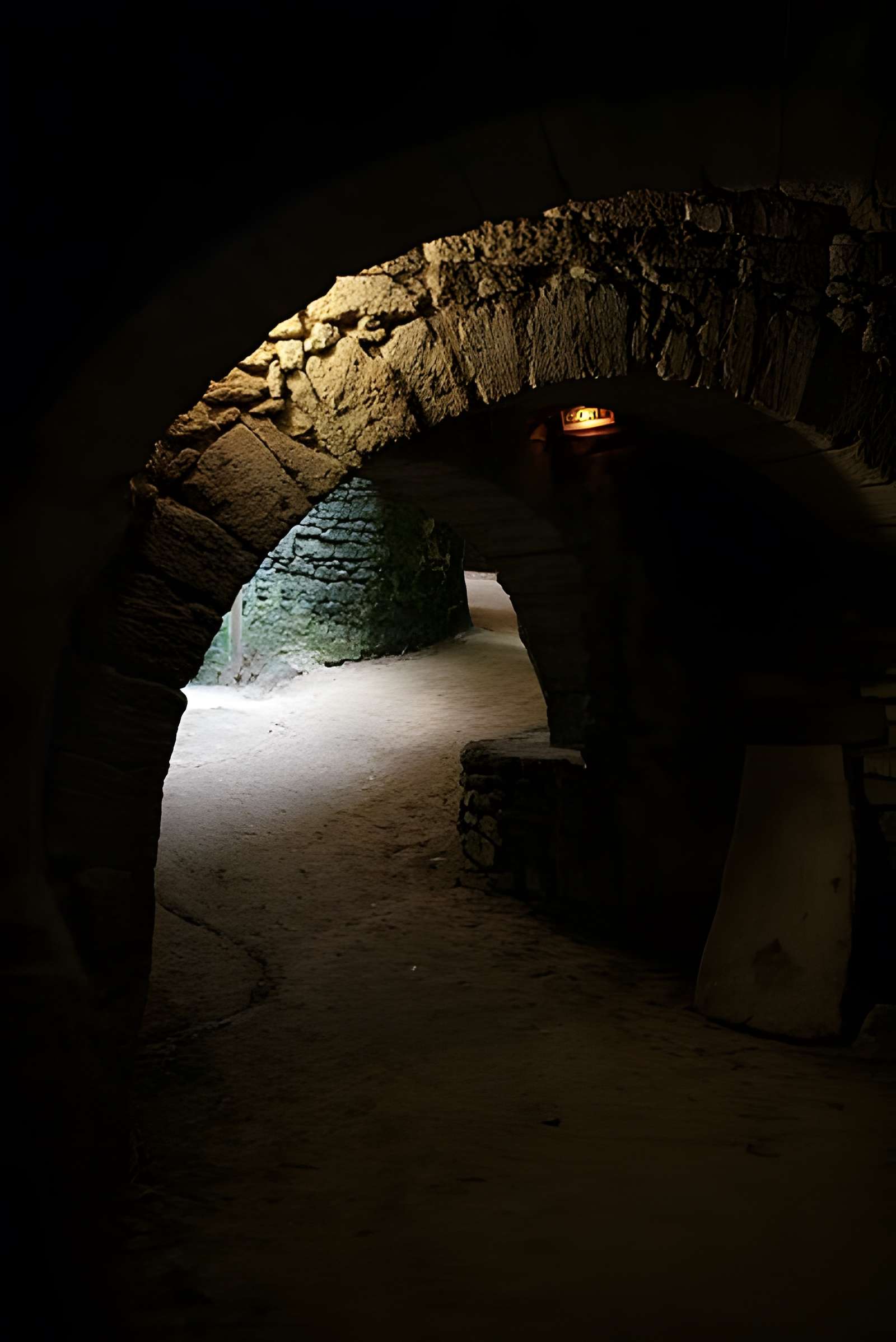 Site de la Seigneurie à Doué-la-Fontaine (Cave aux Sarcophages)