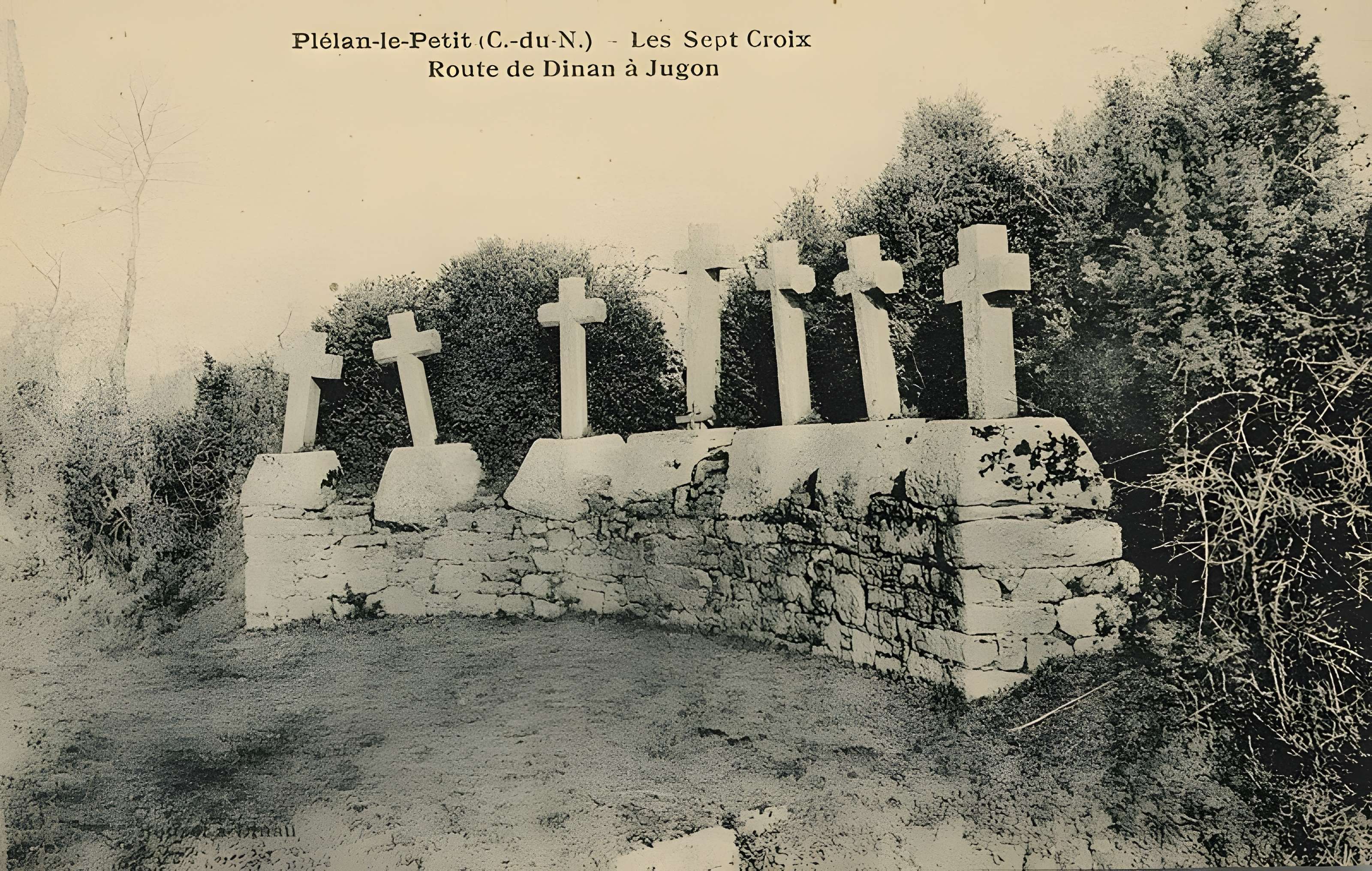 Sept croix de Plélan-le-Petit