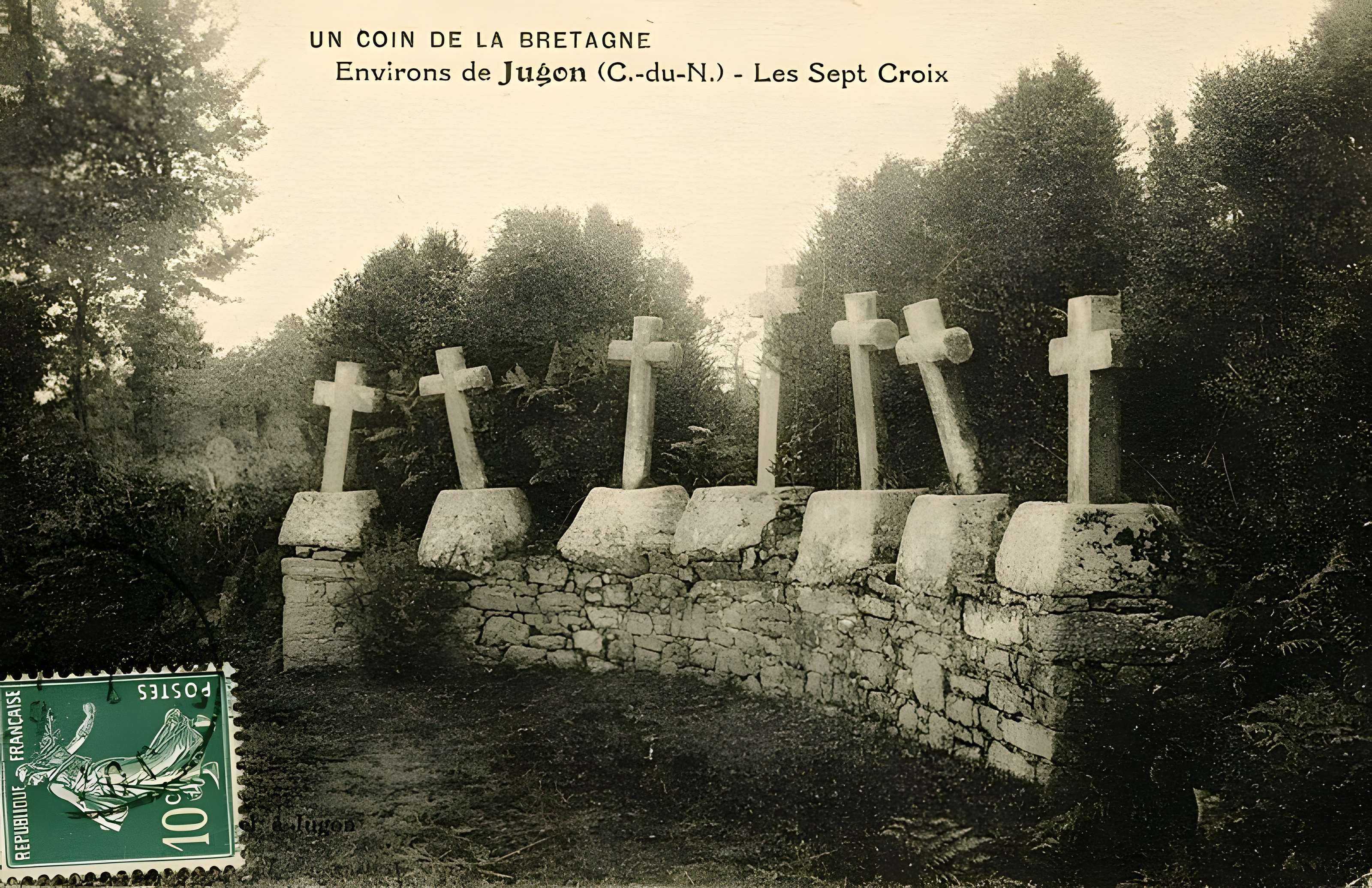Sept croix de Plélan-le-Petit