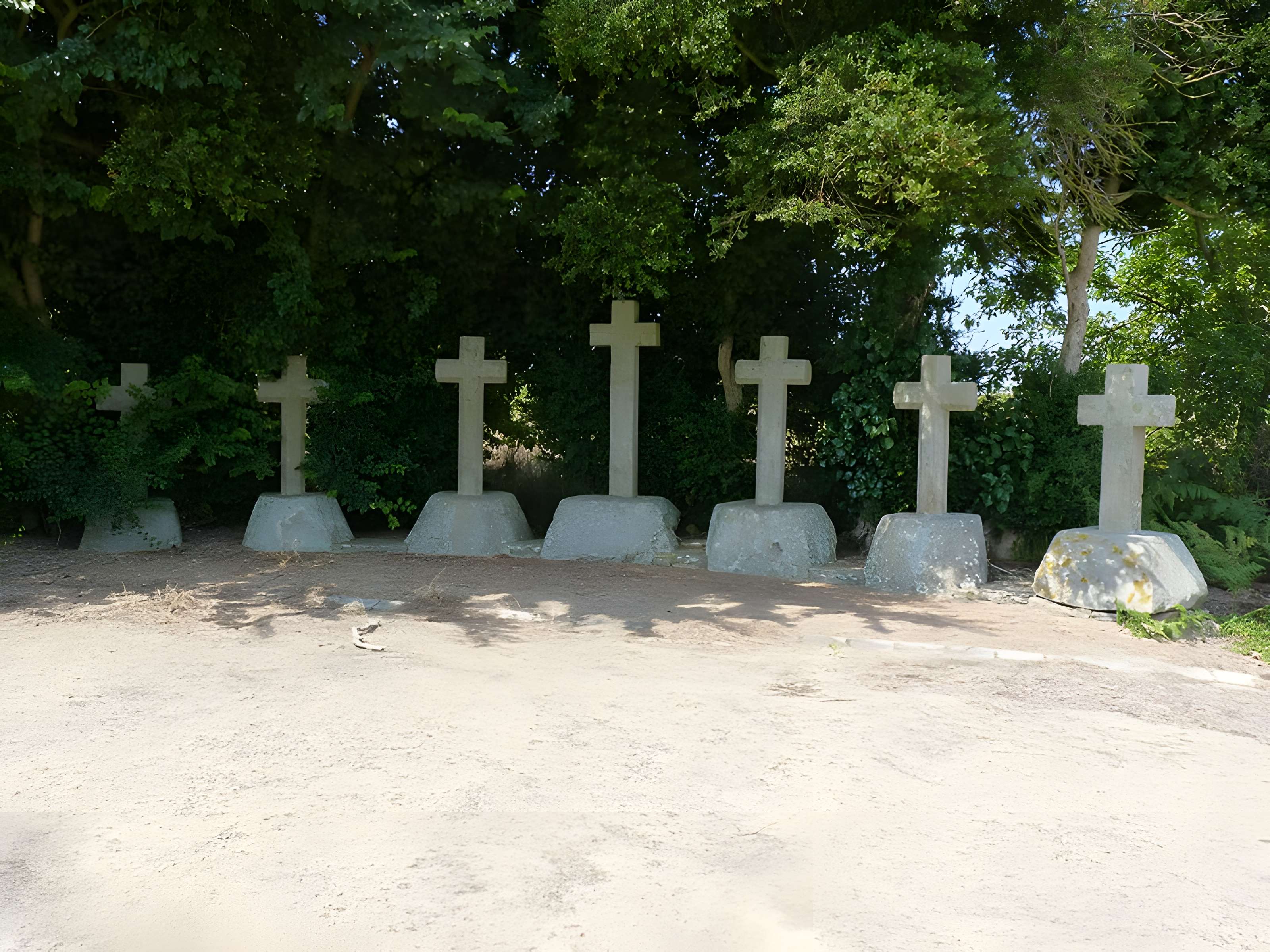 Sept croix de Plélan-le-Petit