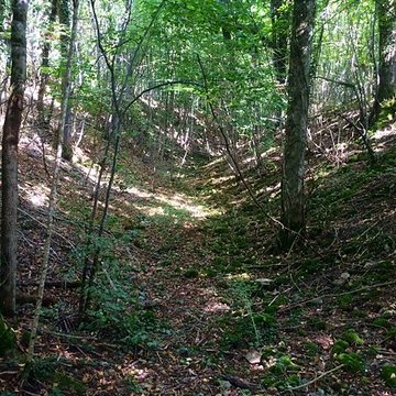 Site archéologique de hauteur fortifié du Camp dAffrique
